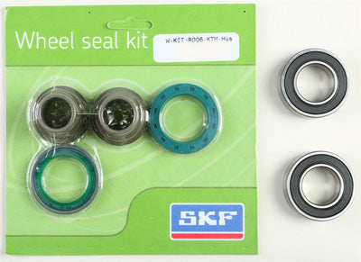 SKF 2007-2008 KTM 144 SX WHEEL SEAL KIT W/BEARINGS REAR WSB-KIT-R006-KTM-HUS