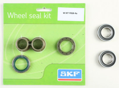 SKF 2006 KAWASAKI KX250 WHEEL SEAL KIT W/BEARINGS FRONT WSB-KIT-F018-KA