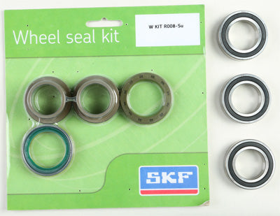 SKF 2005-2016 SUZUKI RM-Z450 WHEEL SEAL KIT W/BEARINGS REAR WSB-KIT-R008-SU