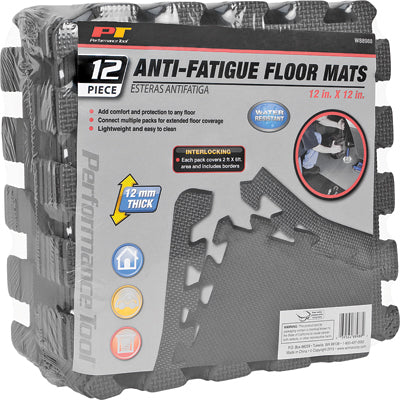 PERFORMANCE SHOP FLOOR MATS 12/PC W88988