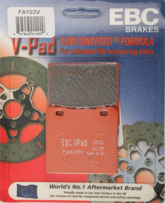 EBC BRAKE PADS V-SERIES PART# FA103V NEW