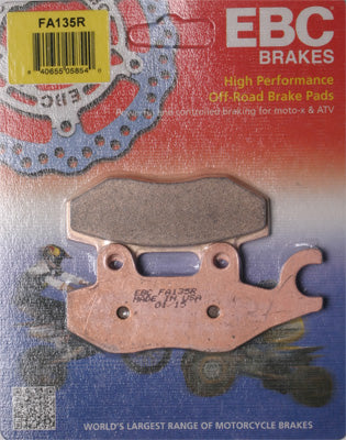 EBC BRAKE PADS PART# FA135R NEW