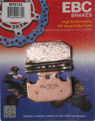 EBC BRAKE PADS PART# MXS152 NEW