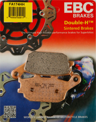 EBC BRAKE PADS PART# FA174HH NEW