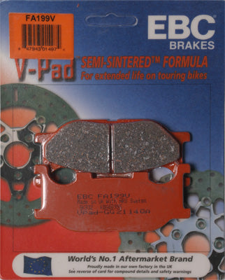 EBC BRAKE PADS V-SERIES PART# FA199V NEW