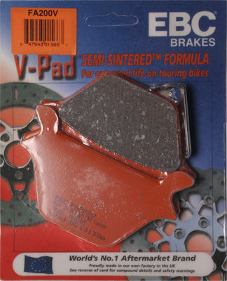 EBC BRAKE PADS V-SERIES PART# FA200V NEW