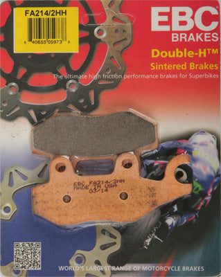 EBC BRAKE PADS PART# FA214/2HH NEW