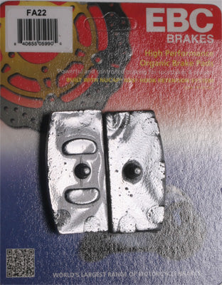 EBC BRAKE PADS PART# FA22 NEW