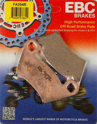 EBC BRAKE PADS PART# FA354R NEW