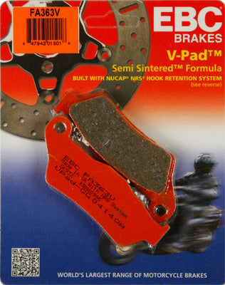 EBC BRAKE PADS V-SERIES PART# FA363V NEW