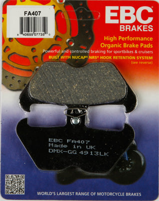 EBC BRAKE PADS PART# FA407 NEW