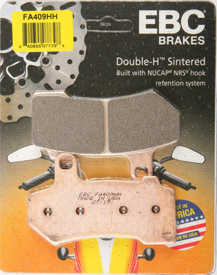 EBC BRAKE PADS PART# FA409HH NEW