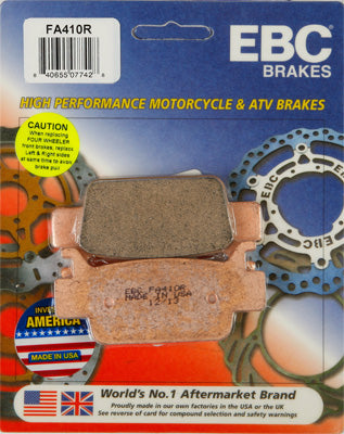 EBC 2005-2006 TRX500TM Foreman SRA BRAKE PADS FA410R Honda