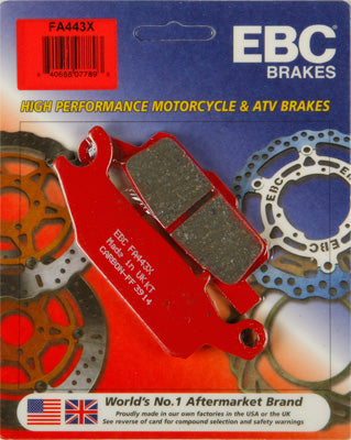 EBC Brakes EBC SEVERE DUTY BRK PADS L/F '07-09 GRI # FA443SV NEW