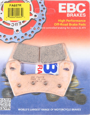 EBC 2015 RZR 900 XC w/EPS EBC BRAKE PADS FA657R Polaris