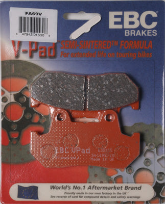 EBC BRAKE PADS V-SERIES PART# FA69V NEW