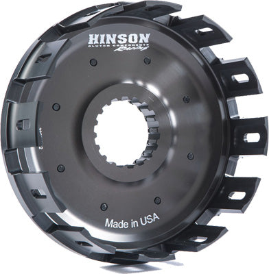 HINSON BILLETPROOF CLUTCH BASKET W/CUSHIONS PART# H363 NEW