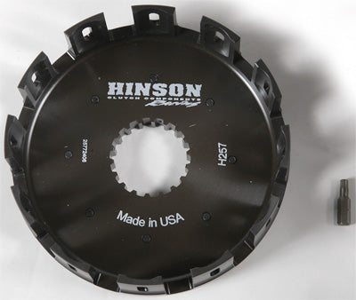 HINSON BILLET CLUTCH BASKET SUZ/KAW PART# H257 NEW