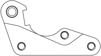 GALFER GALFER 280 TSUNAMI BRACKET ONL Y SP056