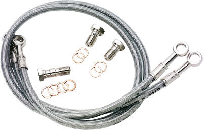 GALFER BRAKE LINE FRT SILVER KAWASAKI PART# D670-1 NEW