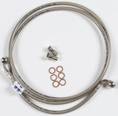 GALFER BRAKE LINE REAR SILVER KAWASAKI PART# D708R NEW