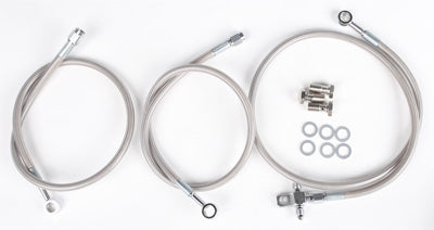 STREAMLINE FRONT BRAKE LINE KIT 2 PART# 300EX-F-2 NEW