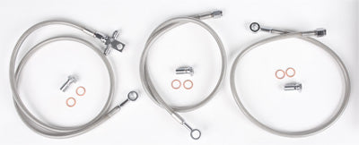 STREAMLINE FRONT BRAKE LINE KIT 2 PART# 400EX-F-2 NEW