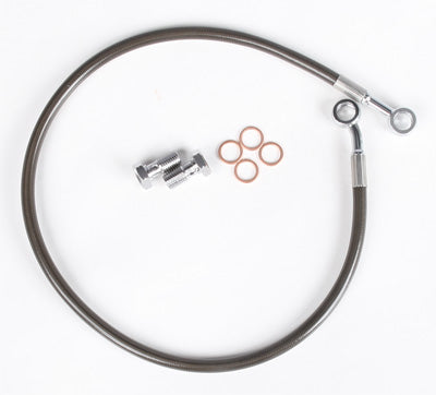 STREAMLINE REAR BRAKE LINE KIT STANDARD (SMOKE) PART# TRX450-R-SMOKE NEW