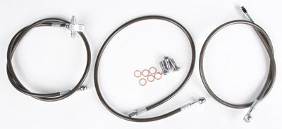 STREAMLINE FRONT BRAKE LINE KIT STANDARD (SMOKE) PART# TRX700XX-F-SM NEW