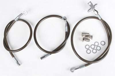 STREAMLINE FRONT BRAKE LINE KIT STANDARD (SMOKE) PART# Z400-F-SMOKE NEW