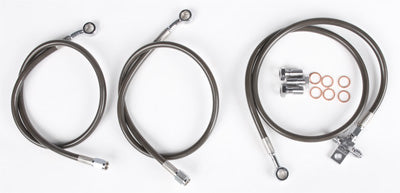 STREAMLINE FRONT BRAKE LINE KIT 2 (SMOKE) PART# Z400-F-2SMOKE NEW