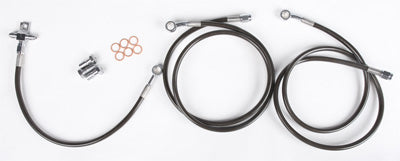 STREAMLINE FRONT BRAKE LINE KIT STANDARD (SMOKE) PART# BAN-F-SMOKE NEW