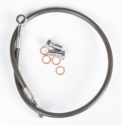 STREAMLINE REAR BRAKE LINE KIT STANDARD (SMOKE) PART# YFZ450-R-SMOKE NEW