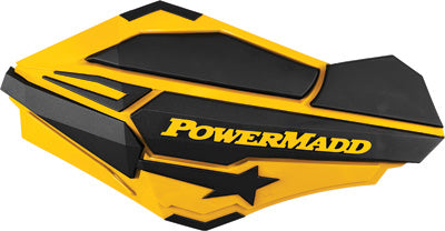 POWERMADD SENTINAL HANDGUARDS (SKI-DOO YELLOW/BLACK) PART# 34401 NEW