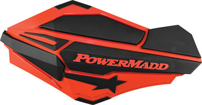 POWERMADD SENTINAL HANDGUARDS (HONDA RED/BLACK) PART# 34407 NEW