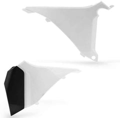 ACERBIS AIR BOX COVERS (WHITE) PART# 2205450002 NEW