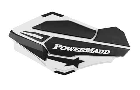 POWERMADD 1998-2003 KTM 200 MXC SENTINAL HANDGUARDS (WHITE/BLACK) 34408