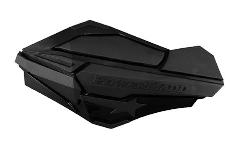 POWERMADD 2006-2009 LT-R450 QuadRacer SENTINAL HANDGUARDS BLACK/BLACK 34410 Suzu