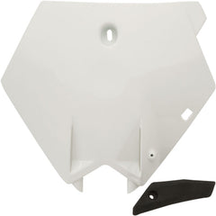 ACERBIS FRONT # PLATE (WHITE) 2253080002