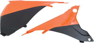 ACERBIS AIR BOX COVERS (ORANGE) PART# 2374121008 NEW