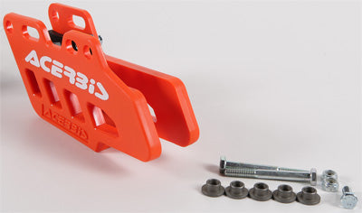 ACERBIS 2 PIECE CHAIN GUIDE BLOCKS ORANGE PART# 2404210036 NEW