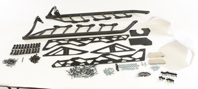 SPG BURANDT SHORTY AIRLOC BLK RUNNING BOARDS POL PRO PART# BPAFRB225-AL-FBK