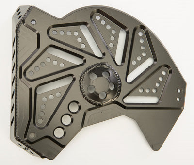 SPG BILLET BRAKE ROTOR COVER BLACK SKI DOO XM/XS PART# SDBBC100-BK