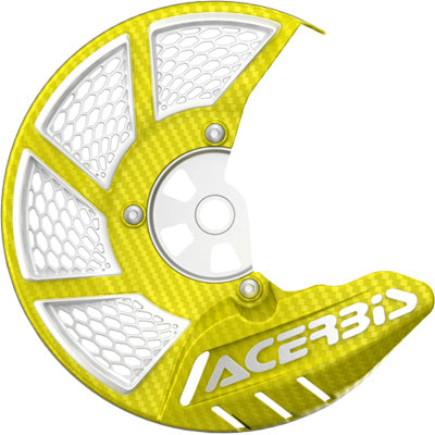 ACERBIS 2003-2016 YAMAHA YZ450F X-BRAKE VENTED YELLOW/WHITE 2449491070