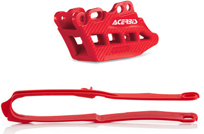 ACERBIS ACERBIS CHAIN GUIDE SLIDER KIT HON RED 2666240004