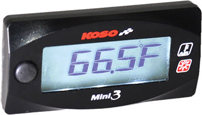 KOSO MINI 3 AMBIENT AIR TEMPERATURE METER PART# BA003270 NEW