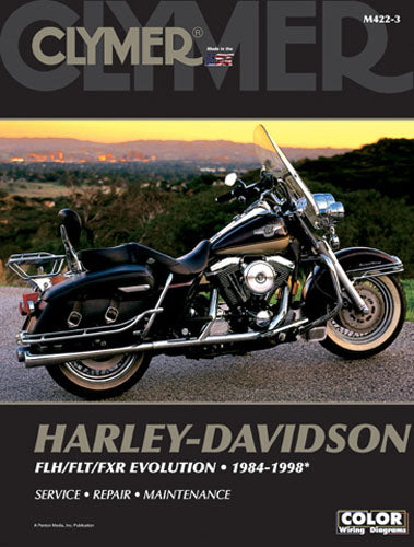 CLYMER 1986-1998 Harley-Davidson FLHT Electra Glide REPAIR MANUAL M422-3