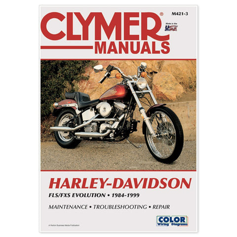 CLYMER 1988-1999 Harley-Davidson FXSTS Softail Springer REPAIR MANUAL M421-3