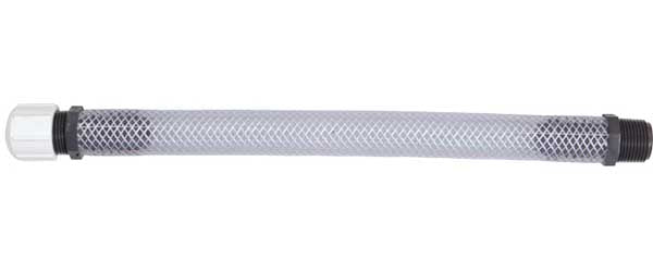 WPS SCREW CAP FILLER HOSE REINFORC ED 12" PART# 18 1/2" X 4" BAG