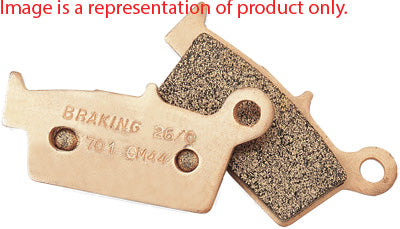 BRAKING BRAKE PAD SET SINTERED HIGH PERFORMANCE PART NUMBER 772CM46